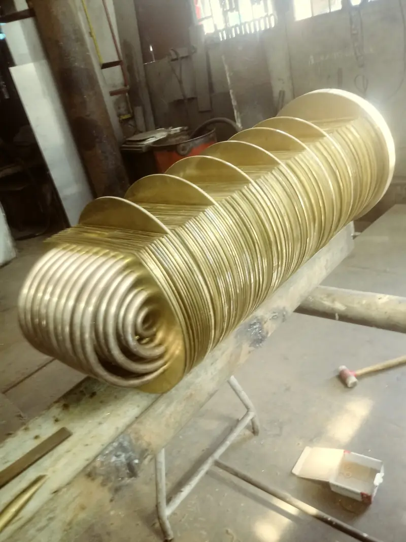 Custom fabricated coil