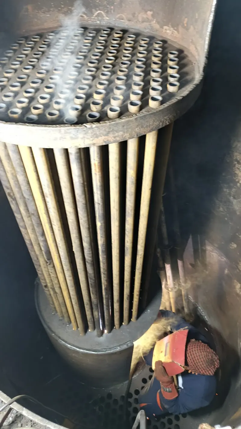 Steam Boiler Tube and Tube Sheet Renewal